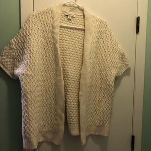 Cold water creek heavy cream sweater. 1x